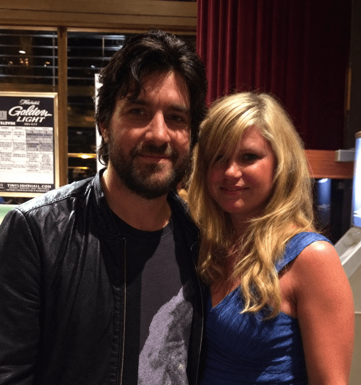 Andrea Dailey with Bob Schneider
