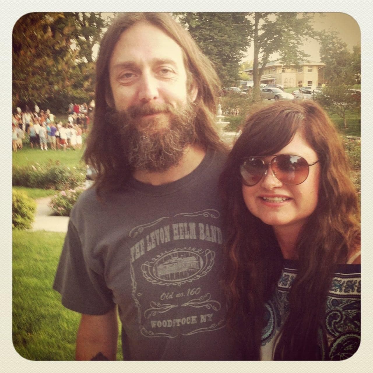 Andrea Dailey with Chris Robinson