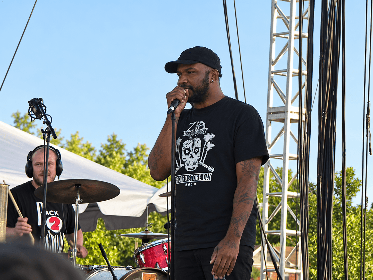 P.O.S performing at Soundset