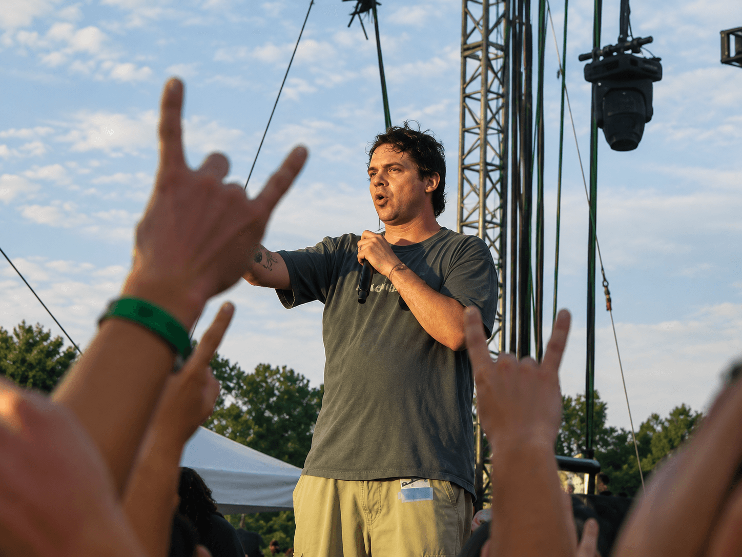 Slug of Atmosphere performing at Soundset